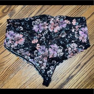 Torrid High-waisted Floral Panties, sz 3